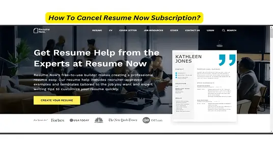how to cancel cv resume subscription